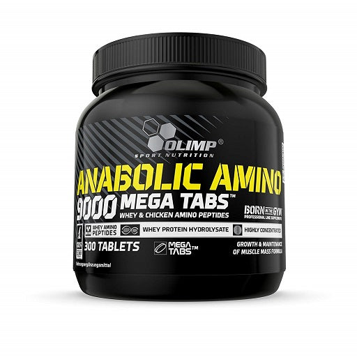 Olimp Anabolic Amino 9000 Mega Caps - 300 Tabletten - Fitness Shop - PowerPumperz