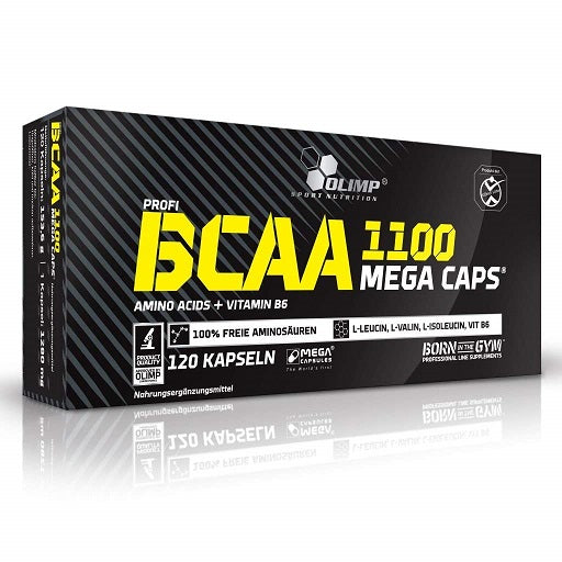 Olimp BCAA Mega Caps - 120 Kapsel - Fitness Shop - PowerPumperz