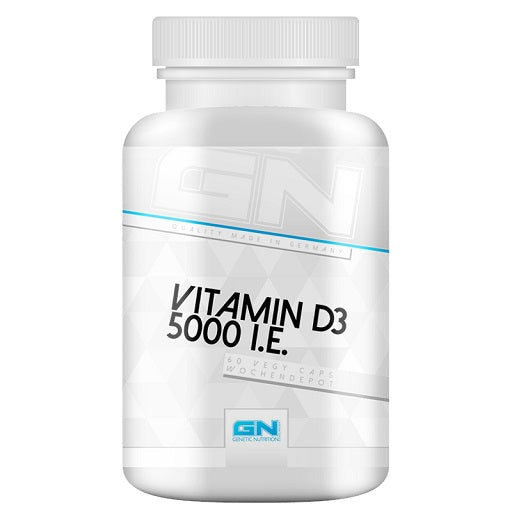 GN Vitamin D3 5000IE - 60 Kapsel - Fitness Shop - PowerPumperz