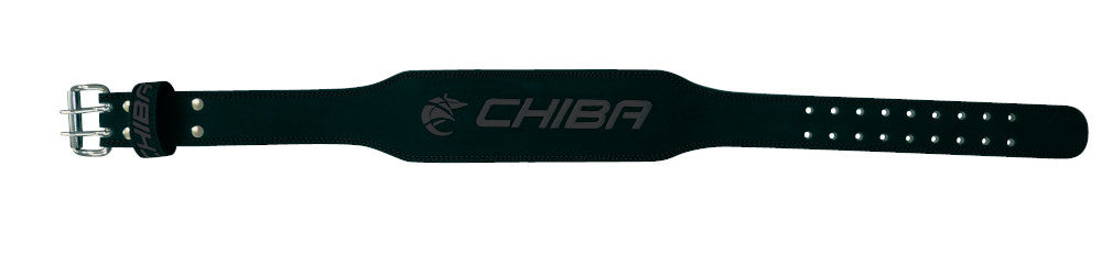 Chiba - 40810 - Ledergürtel schwarz/schwarz - Fitness Shop - PowerPumperz