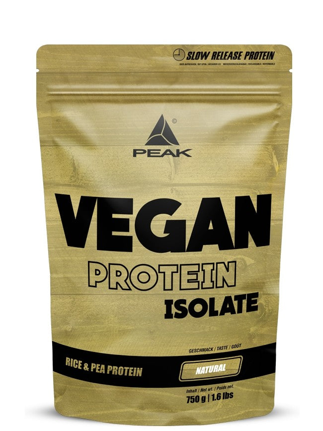 Peak Vegan Protein Isolate 750g - Fitness Shop - PowerPumperz