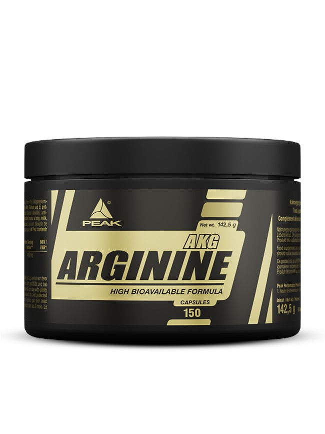 Peak Arginin AKG - 150 Kapseln - Fitness Shop - PowerPumperz