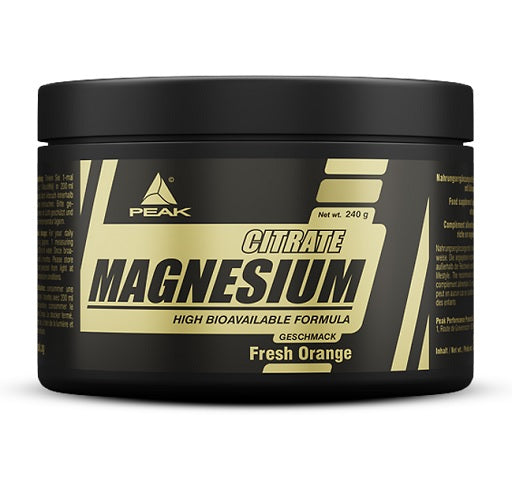 Peak Magnesium Citrat 240 g - Fitness Shop - PowerPumperz