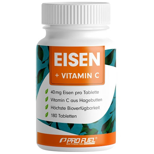 ProFuel EISEN nat. Vitamin C 180 Tab. - Fitness Shop - PowerPumperz