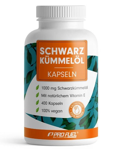ProFuel Schwarzkümmelöl 400 Kapseln - Fitness Shop - PowerPumperz