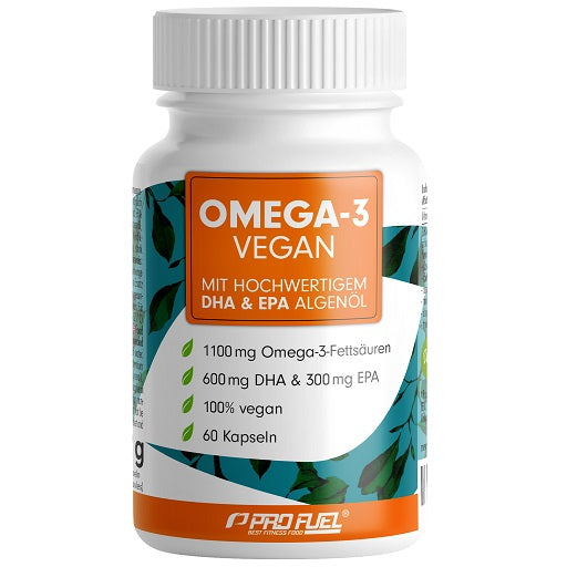 ProFuel Omega 3 - 60 Algenöl-Kapseln - Fitness Shop - PowerPumperz