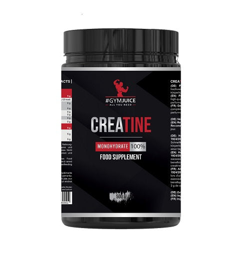 #GYMJUICE - Creatine Monohydrate 500g - Fitness Shop - PowerPumperz