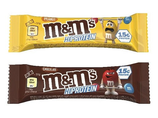 M&M M und M Protein Bar 12x51g - Fitness Shop - PowerPumperz