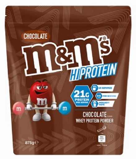 M&M Protein Powder Chocolate 875g - Fitness Shop - PowerPumperz
