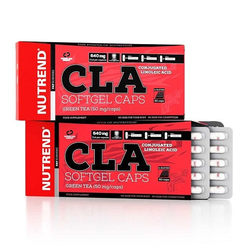 Nutrend CLA Softgel Kapseln - 60 Kapseln - Fitness Shop - PowerPumperz