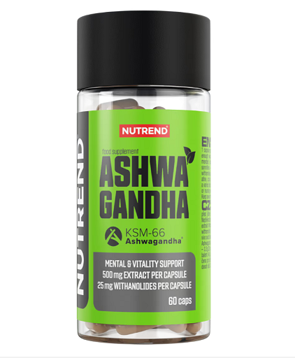 Nutrend Ashwagandha 60 Kapseln - Fitness Shop - PowerPumperz