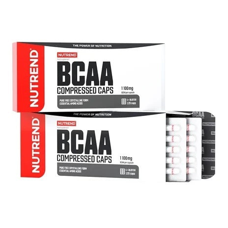 Nutrend BCAA Compressed Kapseln - 120 Kapseln - Fitness Shop - PowerPumperz