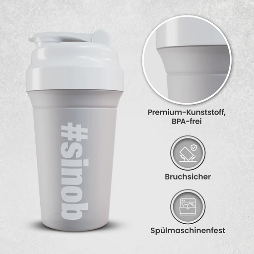 Sinob Premium Shaker- 600ml - Fitness Shop - PowerPumperz