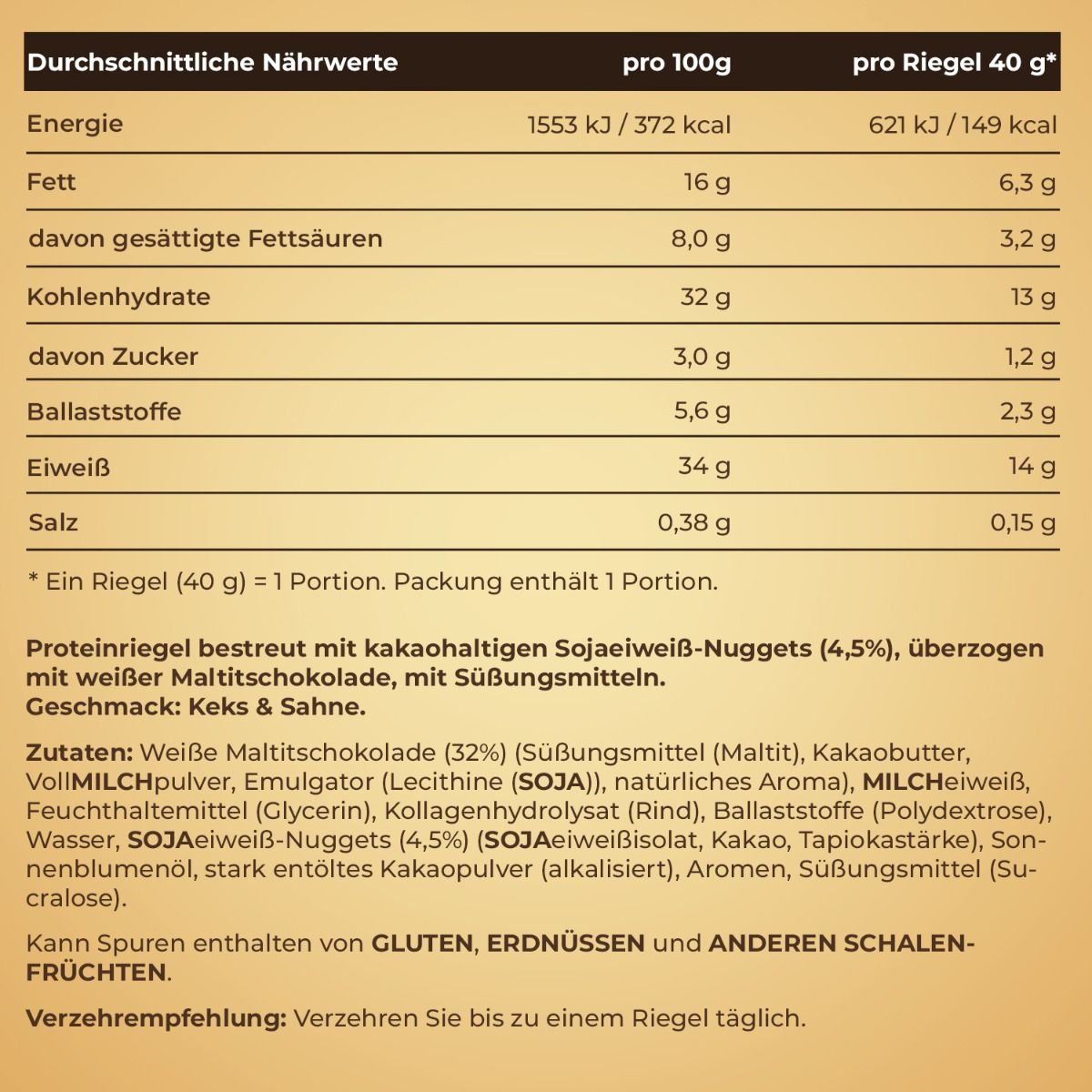 Ironmaxx Lava Bar 18x40g - Fitness Shop - PowerPumperz