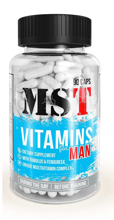 MST - Vitamins for MAN 90 caps - Fitness Shop - PowerPumperz