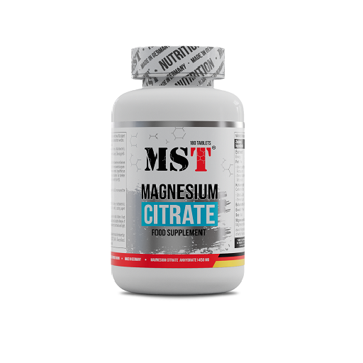 MST - Magnesium Citrat 200mg - 90 Tabletten - Fitness Shop - PowerPumperz