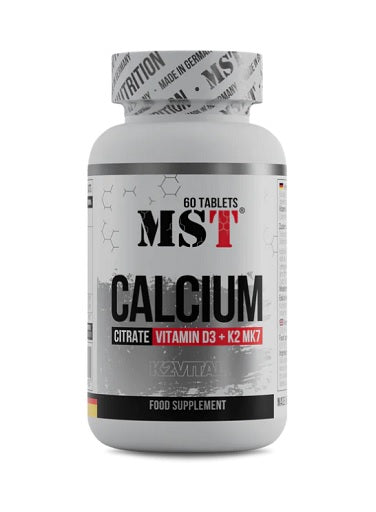 MST - Calcium Citrate D3 K2Vital 60 Tabletten - Fitness Shop - PowerPumperz