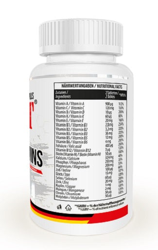 MST - All Vitamins 120 Tabl. - Fitness Shop - PowerPumperz