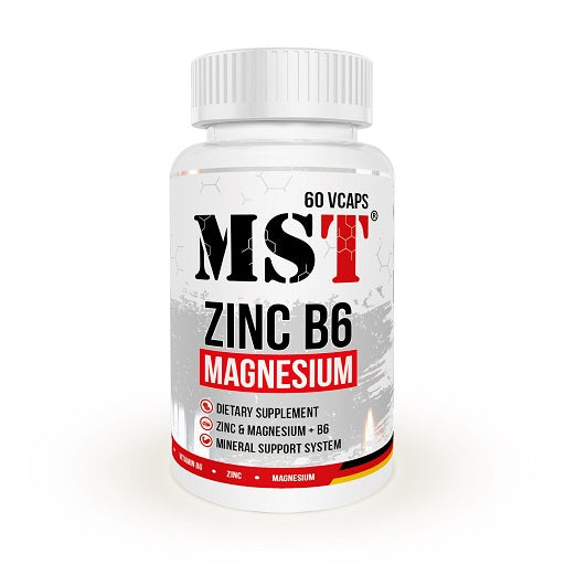 MST - Zinc Magnesium B6 60 vegane Caps - Fitness Shop - PowerPumperz