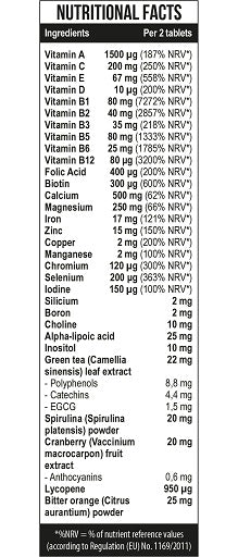 MST - VITAMIN KICK 120 Tabl. - Fitness Shop - PowerPumperz