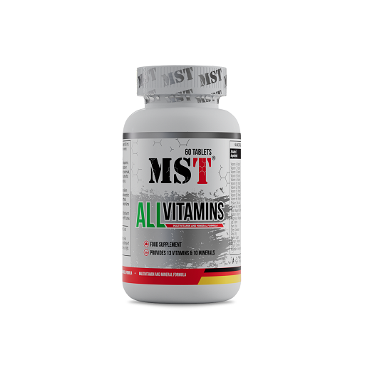 MST - All Vitamins 60 Pillen - Fitness Shop - PowerPumperz