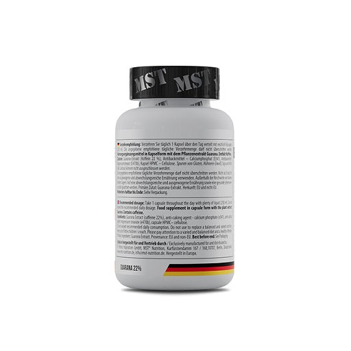 MST - Guarana 22% 120 Kapseln - Fitness Shop - PowerPumperz