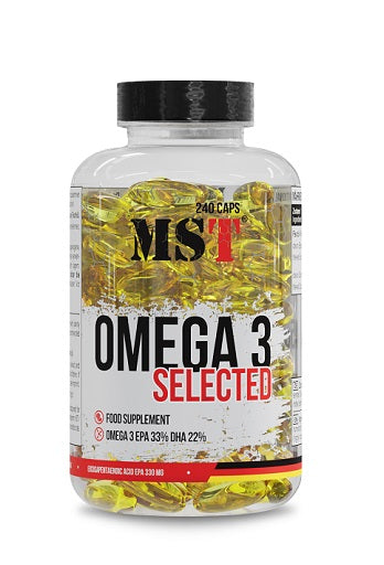 MST - Omega 3 Selected 240 Kapseln - Fitness Shop - PowerPumperz