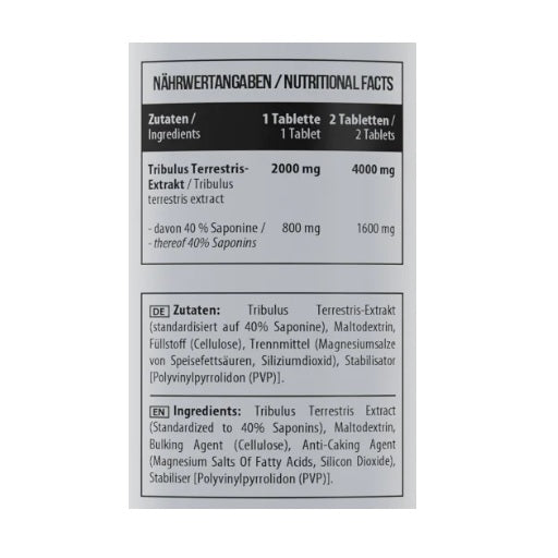 MST - Healthy Tribulus 2000mg 120 Tabletten - Fitness Shop - PowerPumperz