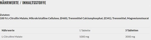 MST - Citrulline 90 Tabl. 1000mg - Fitness Shop - PowerPumperz