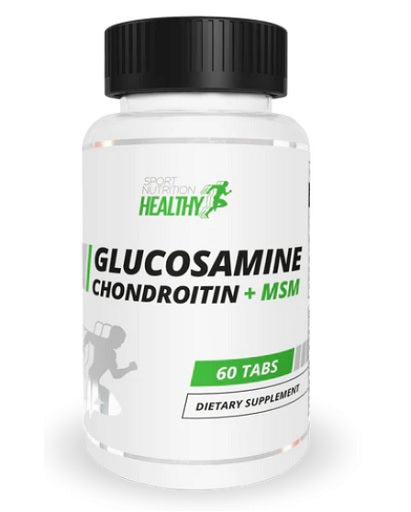 MST - Healthy Chondroitin Glucosamine MSM 60 Tabletten - Fitness Shop - PowerPumperz