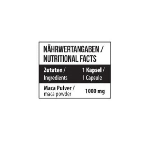 MST - MACA 1000mg - 60 Caps - Fitness Shop - PowerPumperz
