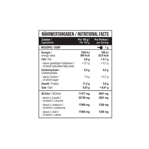 MST - Healthy BCAA Instant 420g - Fitness Shop - PowerPumperz