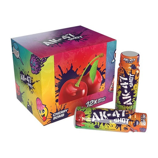 AK47 Labs AK47 Shots 12x80ml - Fitness Shop - PowerPumperz