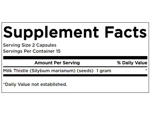 Swanson Milk Thistle 500mg 30 Kapsel - Fitness Shop - PowerPumperz