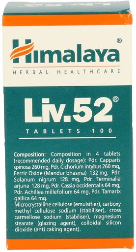 Himalaya Liv. 52 100 Tabletten - Fitness Shop - PowerPumperz