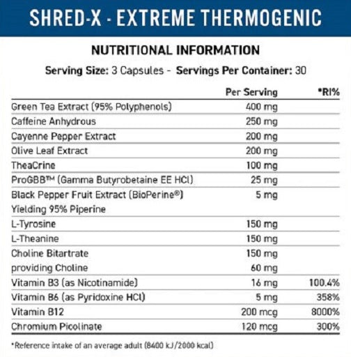 Applied Nutrition Shred-X 90 Kapseln - Fitness Shop - PowerPumperz