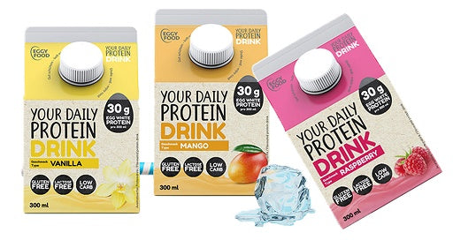 EGGY FOOD YOUR DAILY PROTEIN DRINK 6x300ml - Fitness Shop - PowerPumperz