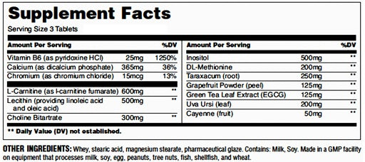 Universal Super Cuts 3 - 130 Tabletten - Fitness Shop - PowerPumperz