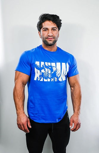 Universal Animal Fury T-Shirt Blue - Fitness Shop - PowerPumperz