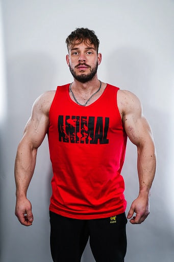 Universal Animal Iconic Tank Top Red - Fitness Shop - PowerPumperz