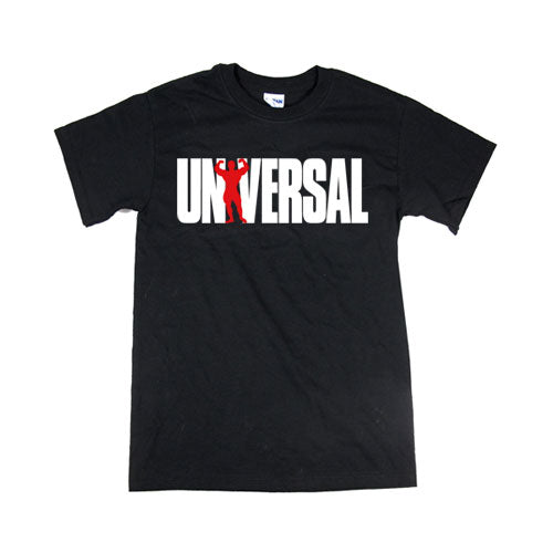 Universal T-Shirt "Universal" schwarz - Fitness Shop - PowerPumperz