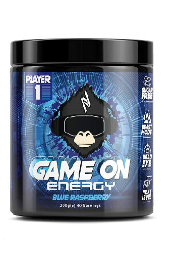 Player 1 - Game On Gaming Energy 200g - Fitness Shop - PowerPumperz