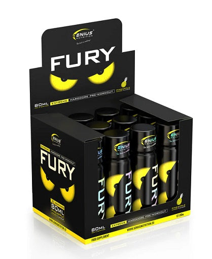 Genius Nutrition - Fury Extreme Shot (12x80ml) - Fitness Shop - PowerPumperz