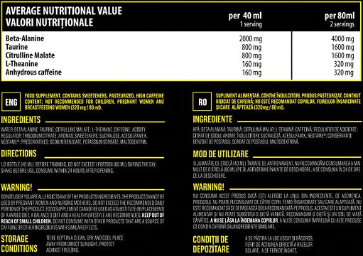 Genius Nutrition - Fury Extreme Shot (12x80ml) - Fitness Shop - PowerPumperz