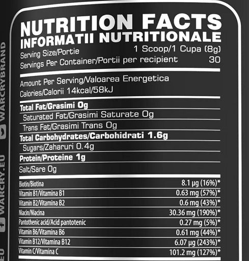 Genius Nutrition Warcry Gaming 240g - Fitness Shop - PowerPumperz