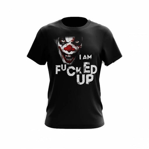 Swedish Supplements T-Shirt "I Am Fucked Up" - Fitness Shop - PowerPumperz