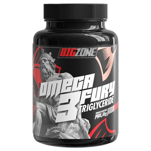 Big Zone Omega 3 Fury Triglyceride 120 Kapseln - Fitness Shop - PowerPumperz