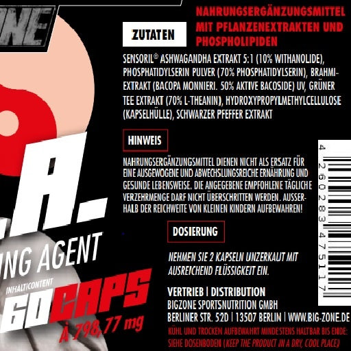 Big Zone C.S.A. 60 Kapseln - Fitness Shop - PowerPumperz