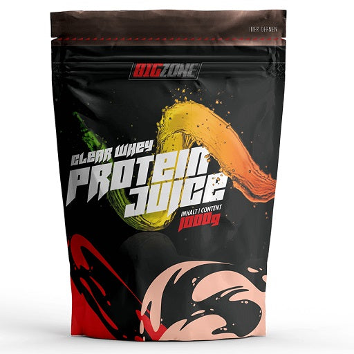 Big Zone Clear Whey Protein Juice 1000g Beutel - Fitness Shop - PowerPumperz