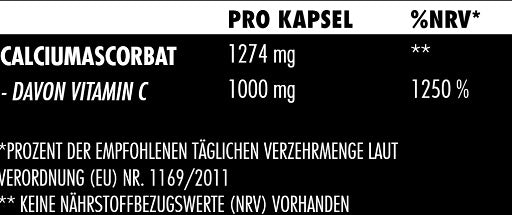 Big Zone Buffered Vitamin C 120 Kapseln - Fitness Shop - PowerPumperz